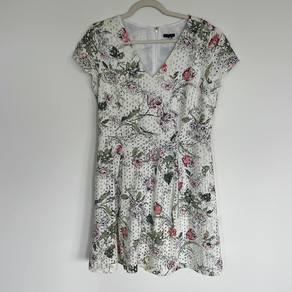 Anne Taylor floral cotton dress